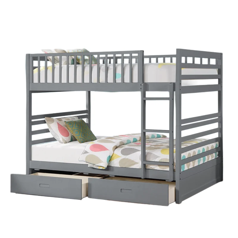 EVEREST CLASSIC™ – DOUBLE OVER DOUBLE CONVERTIBLE BUNK BED – B-115W