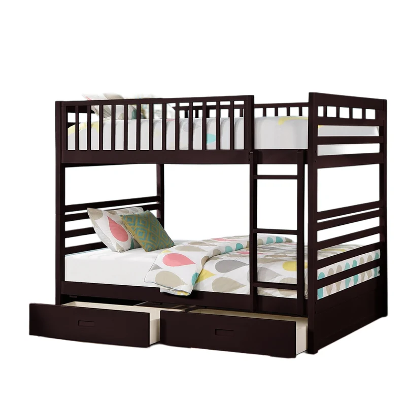 EVEREST CLASSIC™ – DOUBLE OVER DOUBLE CONVERTIBLE BUNK BED – B-115W