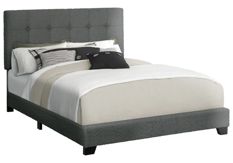 ANNECY™ – BOUCLÉ UPHOLSTERED BED – I-5801Q