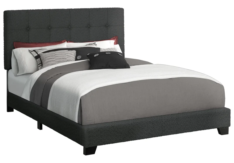 ANNECY™ – BOUCLÉ UPHOLSTERED BED – I-5801Q