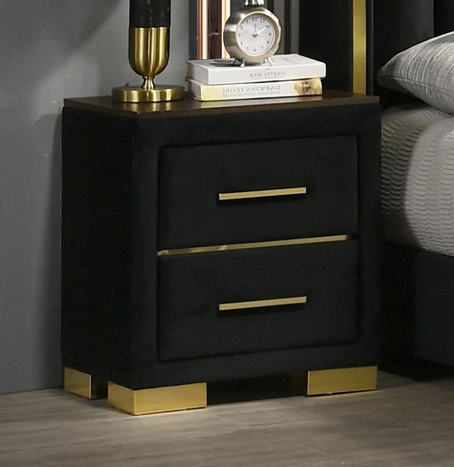 CHLOE-BLACK™ – 6-PIECE BEDROOM SET