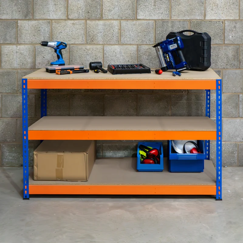 Monster Racking - Établi à 3 Niveaux S-Rax - 150 x 60 x 90 cm