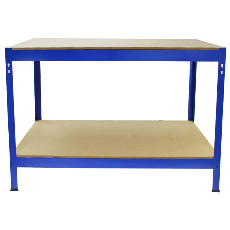 Monster Racking - Établi de Travail Q-Rax en Acier Bleu - 120 cm