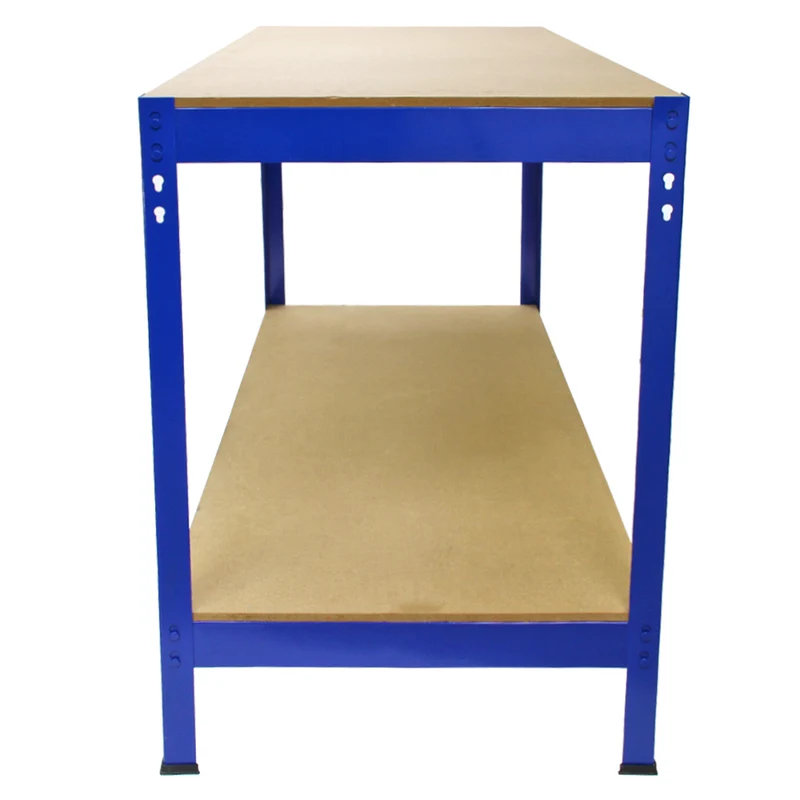 Monster Racking - Établi de Travail Q-Rax en Acier Bleu - 120 cm