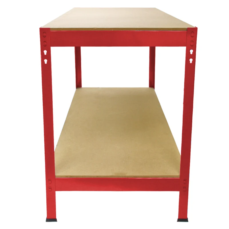 Monster Racking - Établi de Travail Q-Rax en Acier Rouge - 100 cm