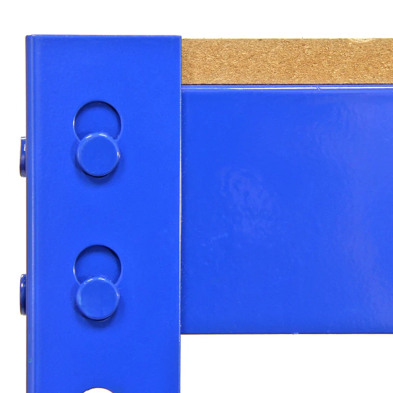 Monster Racking - Établi de Travail Q-Rax en Acier Bleu - 100 cm