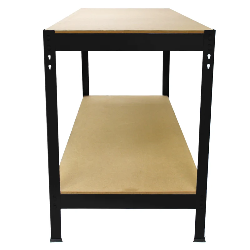 Monster Racking - Établi de Travail Q-Rax en Acier Noir - 100 cm