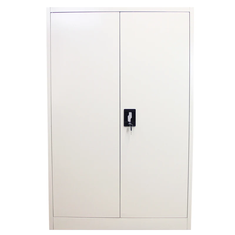 Armoire de Classement Métallique en Acier Gris Clair 140 cm