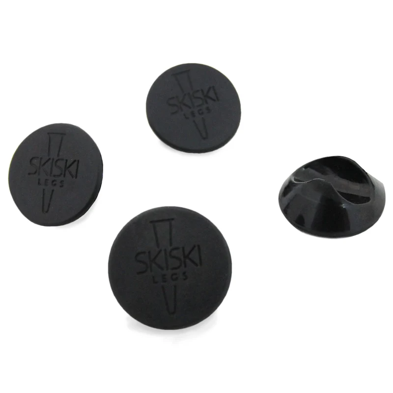 4 Pieds de Table 40,6 cm à 3 Tiges de 12 mm - Noir
