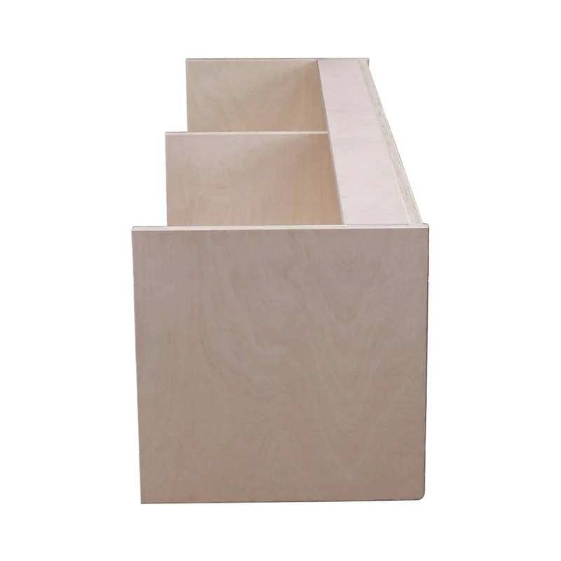 Armoire de Rangement pour Camping-Car avec Rebord Noir – 120 x 25 x 25 cm