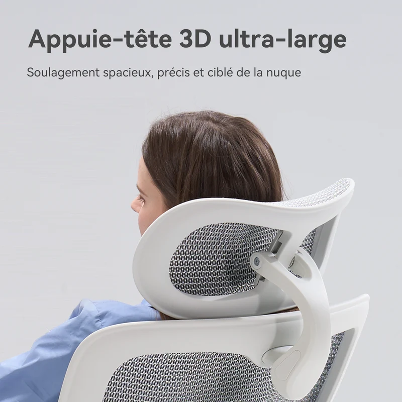Doro C300 Ultra V2 – Chaise ergonomique à soutien intégral en apesanteur