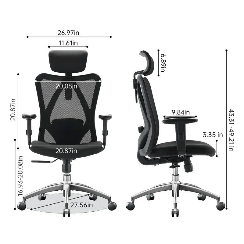 M18 Chaise de bureau classique