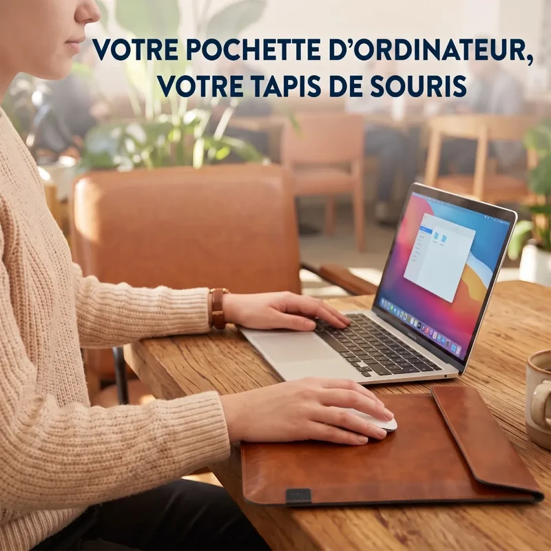 Pochette ordinateur DuoFolio - Protection Ultra-Fine & Duo Nomade