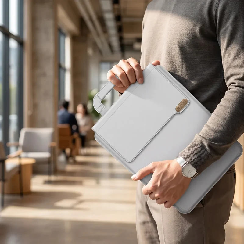 Pochette ordinateur MorphoDesk - Ergonomie Active & Protection Discrète