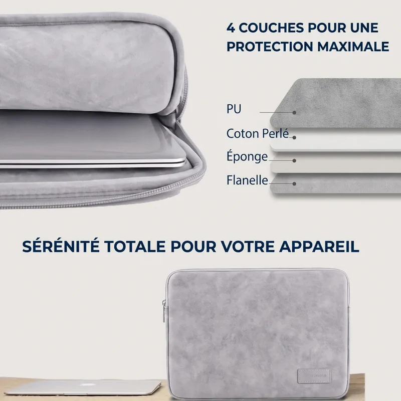 Housse pour ordinateur SoftArmor - Protection intégrale & Profil ultra-fin