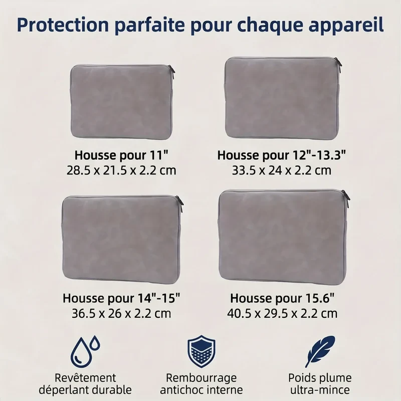 Housse pour ordinateur SoftArmor - Protection intégrale & Profil ultra-fin
