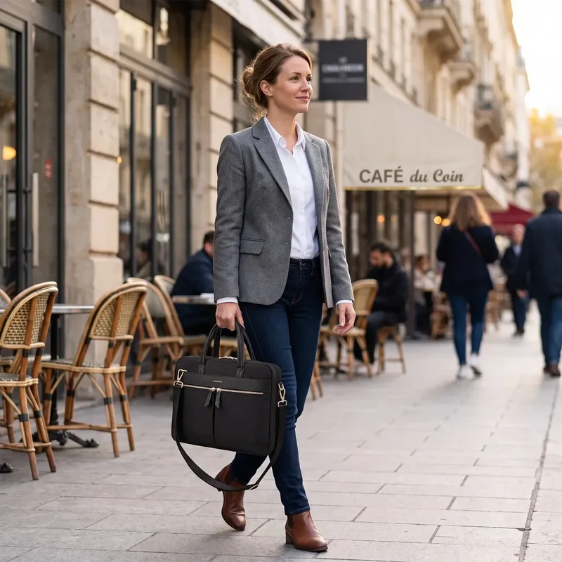 Sac ordinateur femme Sérénia - Confort postural & Protection PC