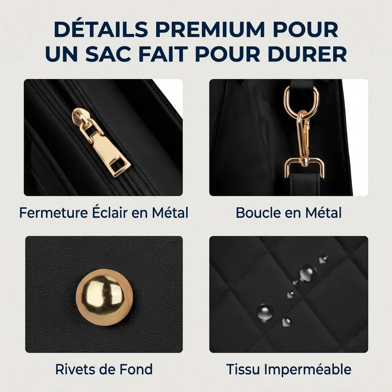 Sac ordinateur femme Matelya - Confort postural & Allure business