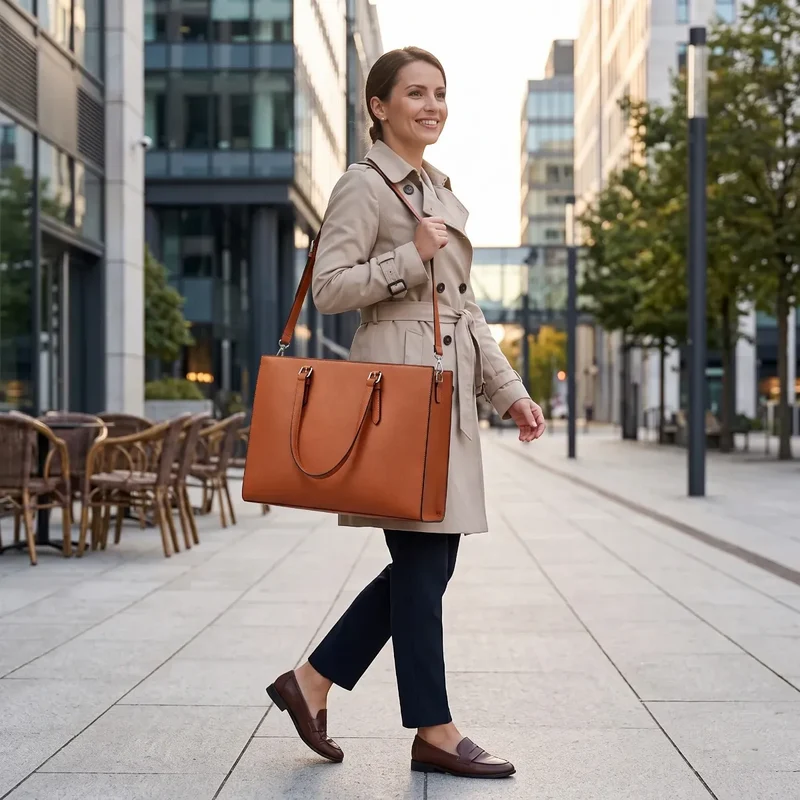 Sac ordinateur femme Archia - Cabas Élégant & Antichoc