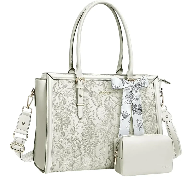 Sac ordinateur femme Floralys - Cabas Motif Floral 15" & 17"