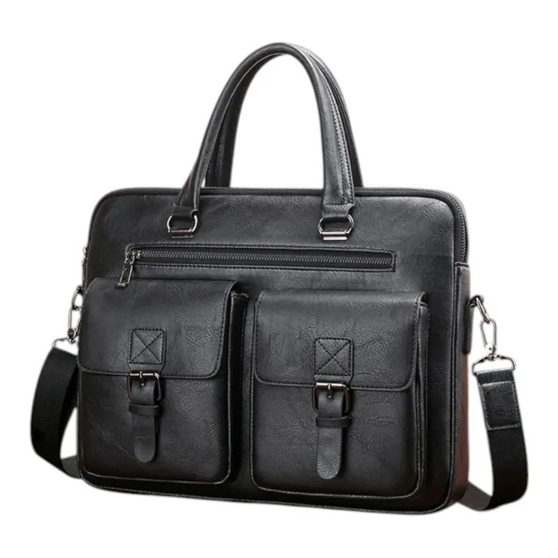 Sacoche ordinateur pour homme Bifolio - Confort Postural & Allure Business