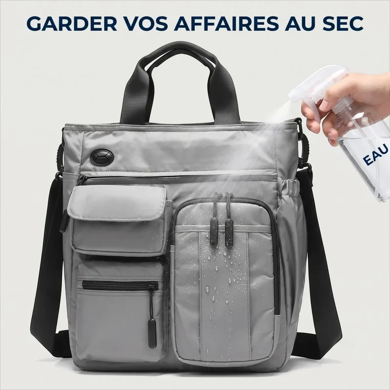 Sacoche ordinateur pour homme Modulor - Ergonomie active & Protection PC