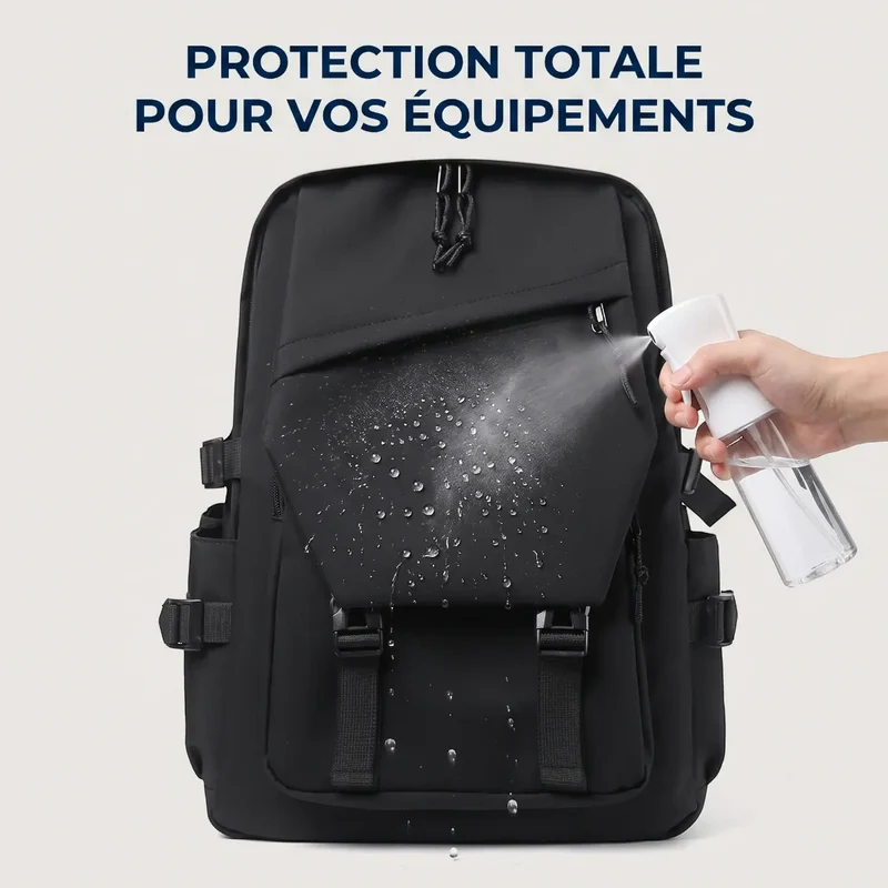 Sac à dos ordinateur homme Asymek - Soulagez votre dos au quotidien & Boostez votre productivité mobile
