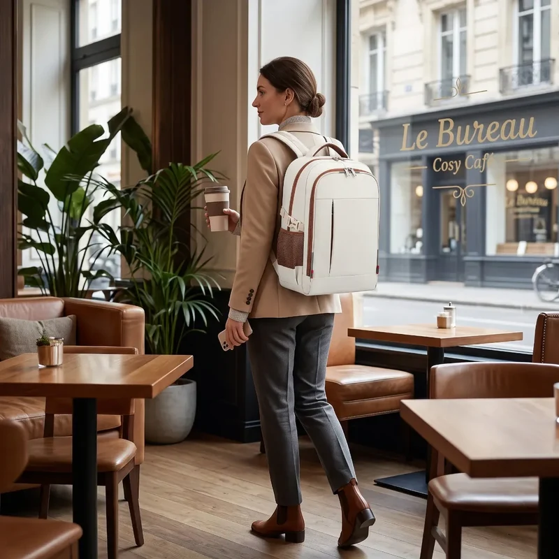 Sac à dos ordinateur femme Avena - L'élégance mobile sans tension