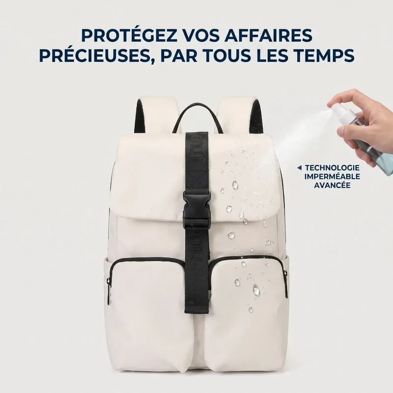 Sac à dos ordinateur femme Zéphira - Libérez vos épaules avec élégance