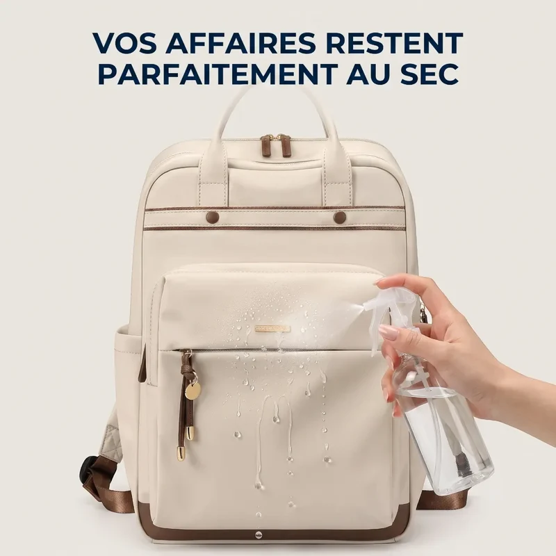 Sac à dos ordinateur femme Duna - Élégance mobile et posture préservée