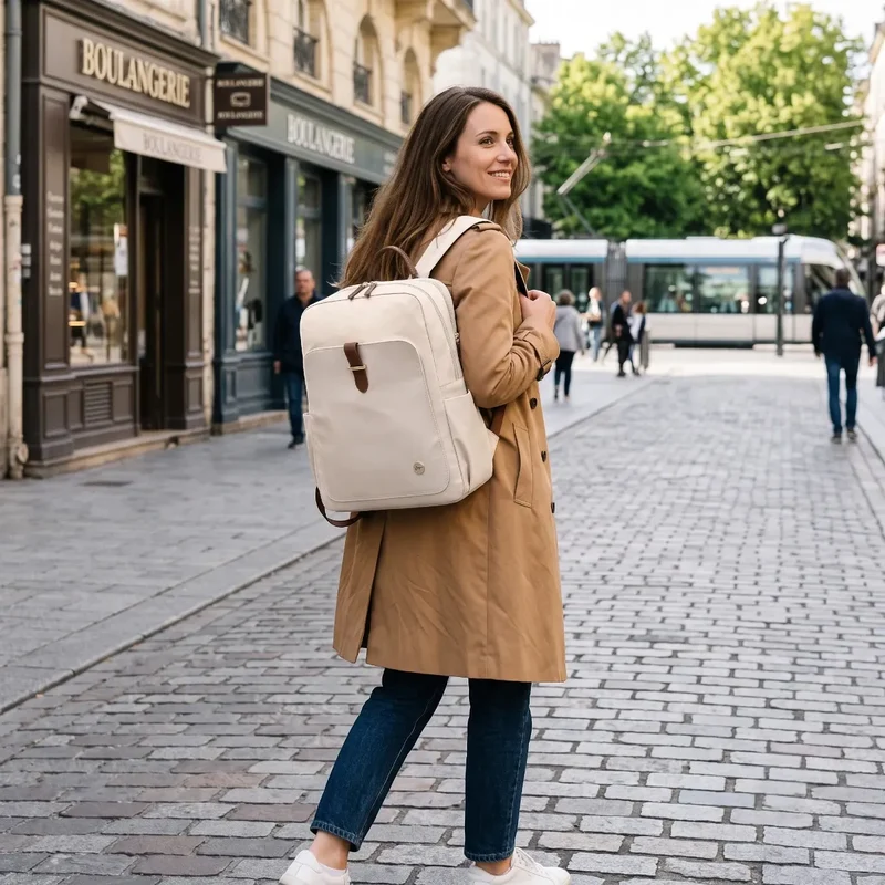 Sac à dos ordinateur femme Helya - L'élégance ergonomique en mouvement