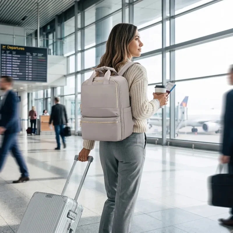 Sac à dos ordinateur femme Lyra - L'excellence ergonomique en mouvement