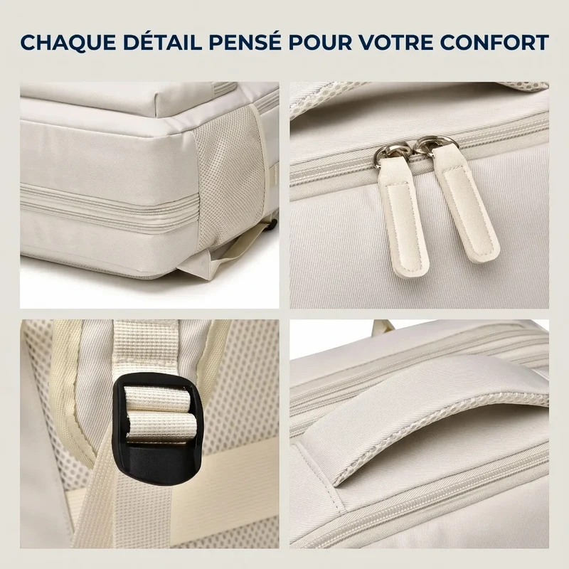 Sac à dos ordinateur femme AeroPro - Le confort postural en mouvement