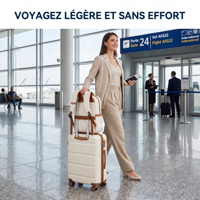 Sac à dos ordinateur femme Kono - Le confort nomade absolu