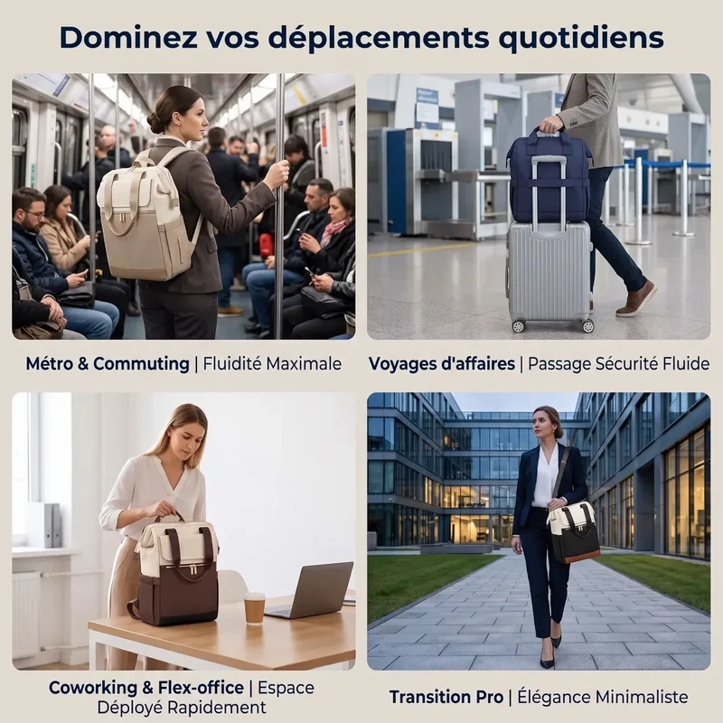 Sac à dos ordinateur femme Albane - Libérez votre posture au quotidien