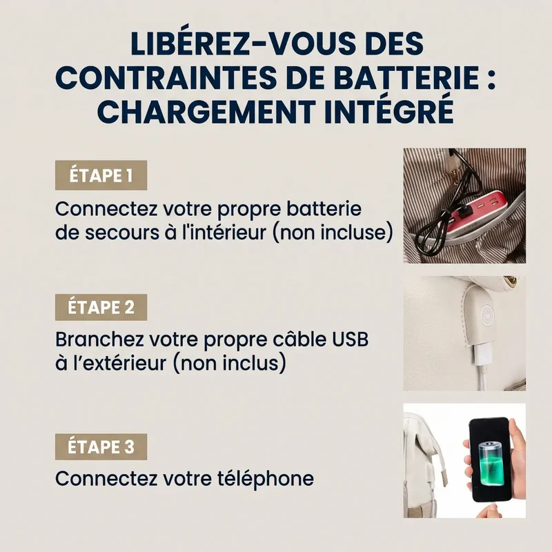 Sac à dos ordinateur femme Albane - Libérez votre posture au quotidien