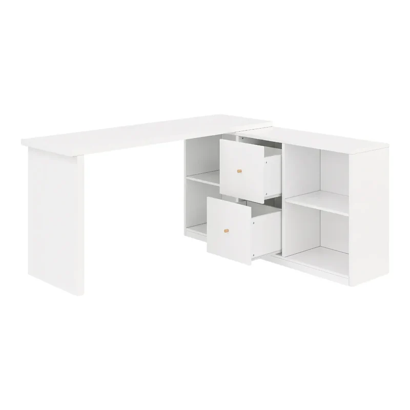Bureau d'angle Vertigo - Modulable, avec Rangements & Gain de Place