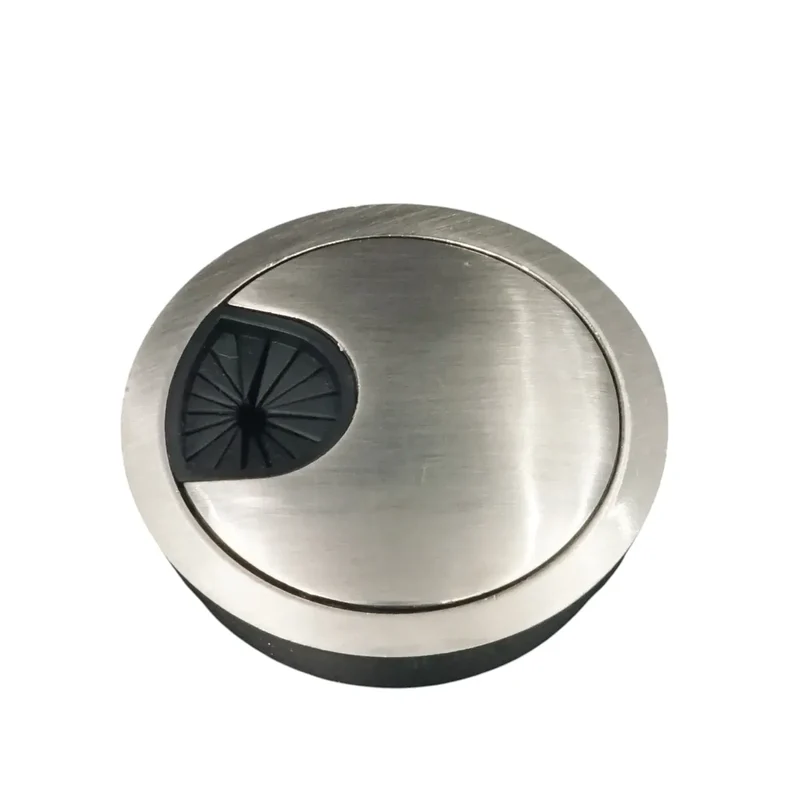 Obturateur passe câbles Aura Core | Silence Visuel & Alliage de Zinc Premium