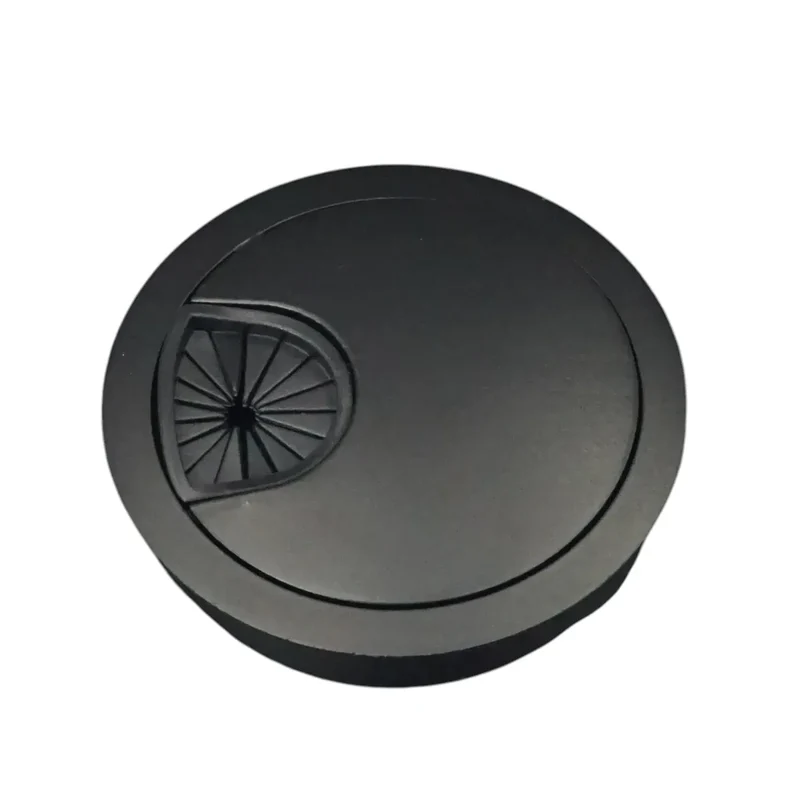 Obturateur passe câbles Aura Core | Silence Visuel & Alliage de Zinc Premium