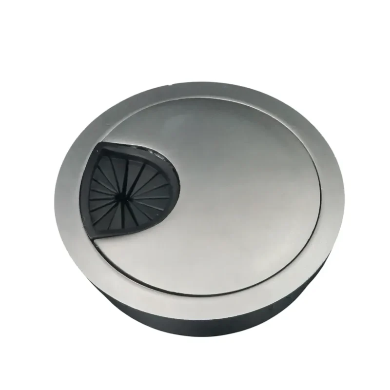 Obturateur passe câbles Aura Core | Silence Visuel & Alliage de Zinc Premium