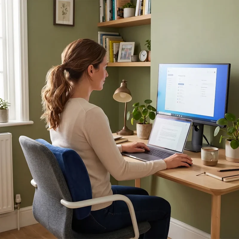 Coussin Lombaire Ergonomique L-Core : Mousse à Mémoire de Forme HD – Soulagement & Posture