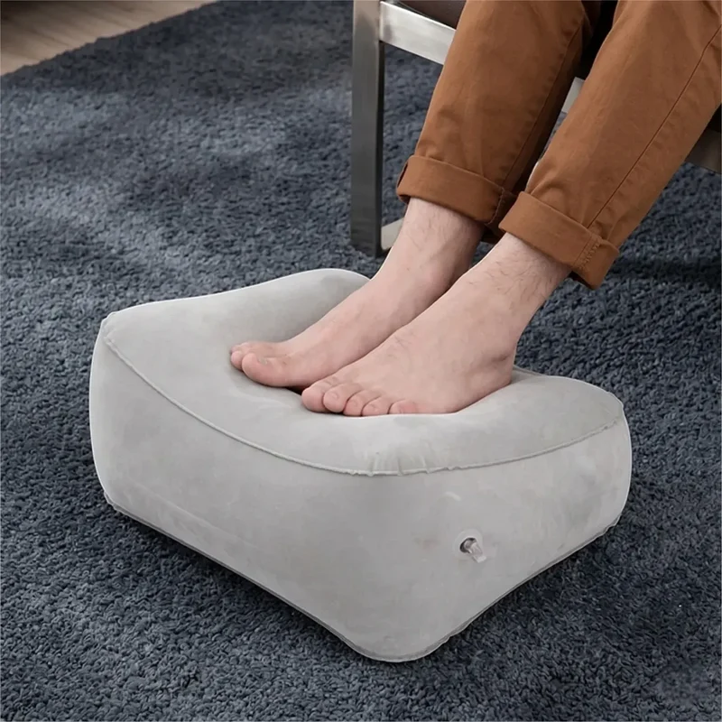 Repose-pieds ergonomique Aero Step : Polymère Soft-Touch - Gonflable et Transportable - Posture & Circulation