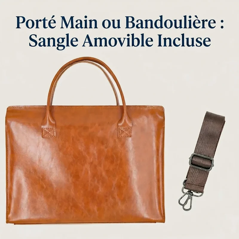 Sac ordinateur femme Quoko - Ergonomie Posturale & Élégance Business