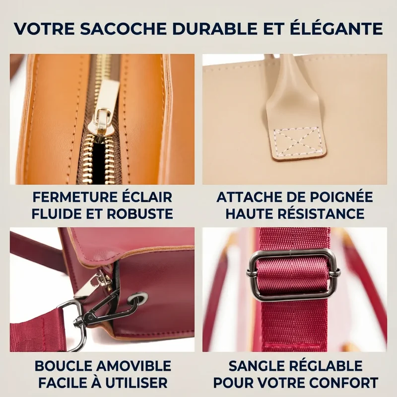 Sac ordinateur femme Quoko - Ergonomie Posturale & Élégance Business