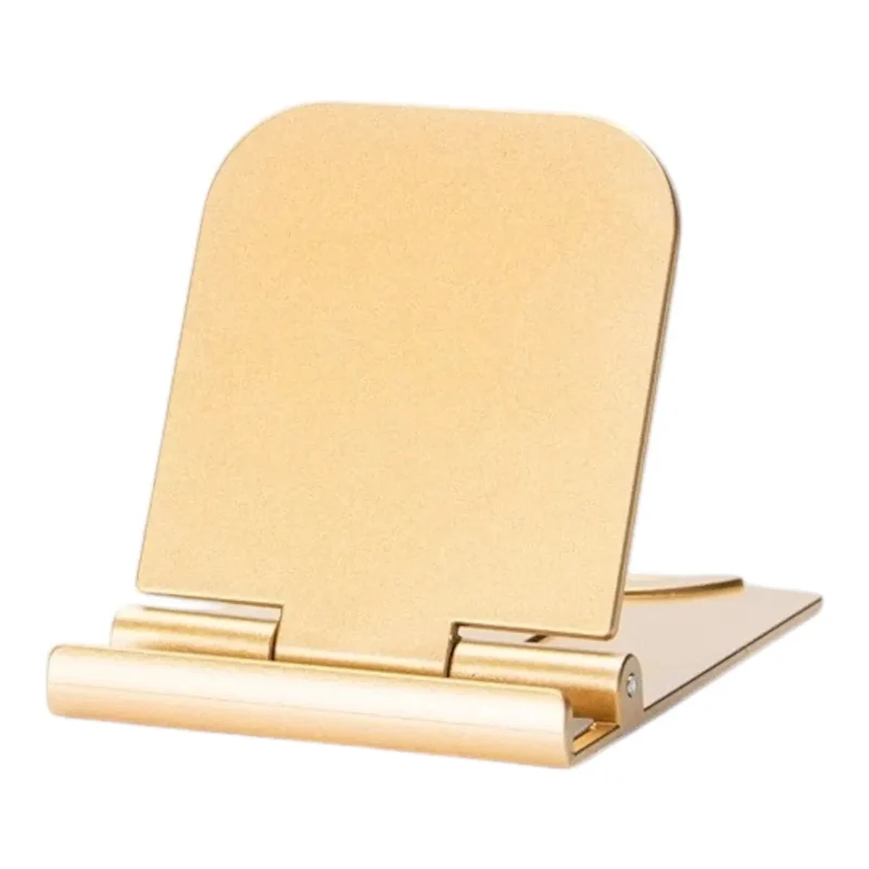 Support téléphone SlimErgo X en Aluminium Pliable pour Bureau et Lit : Posture Optimale et Notifications Instantanées