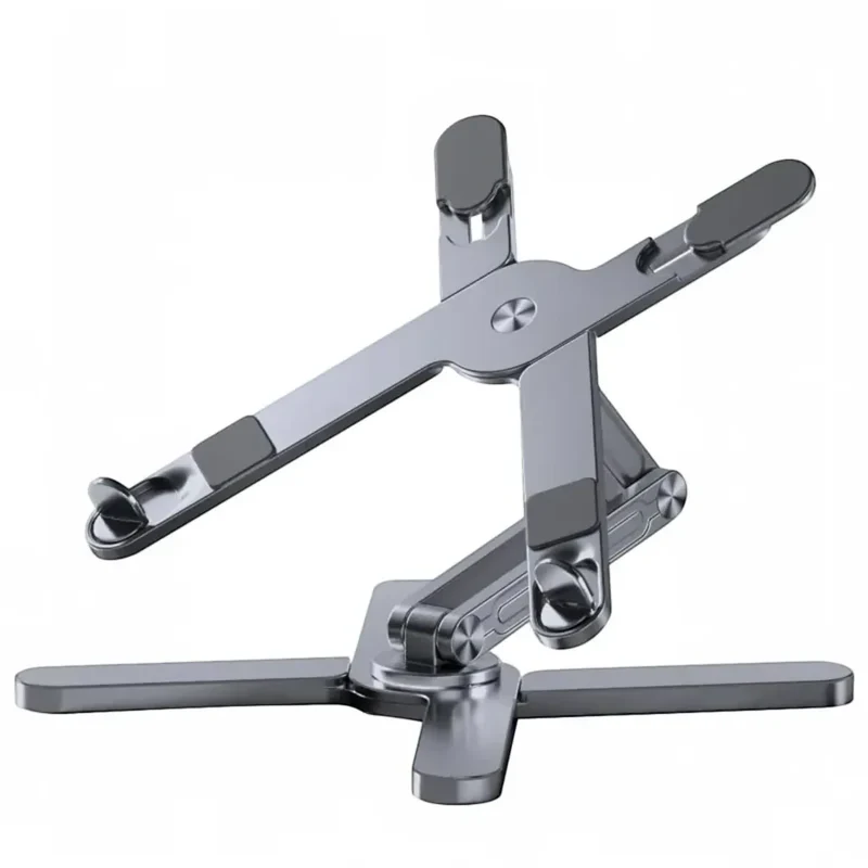 Support PC portable AeroAxis 360 en Alliage d'Aluminium - Rotatif et Ajustable - Ergonomie et Performance Absolue