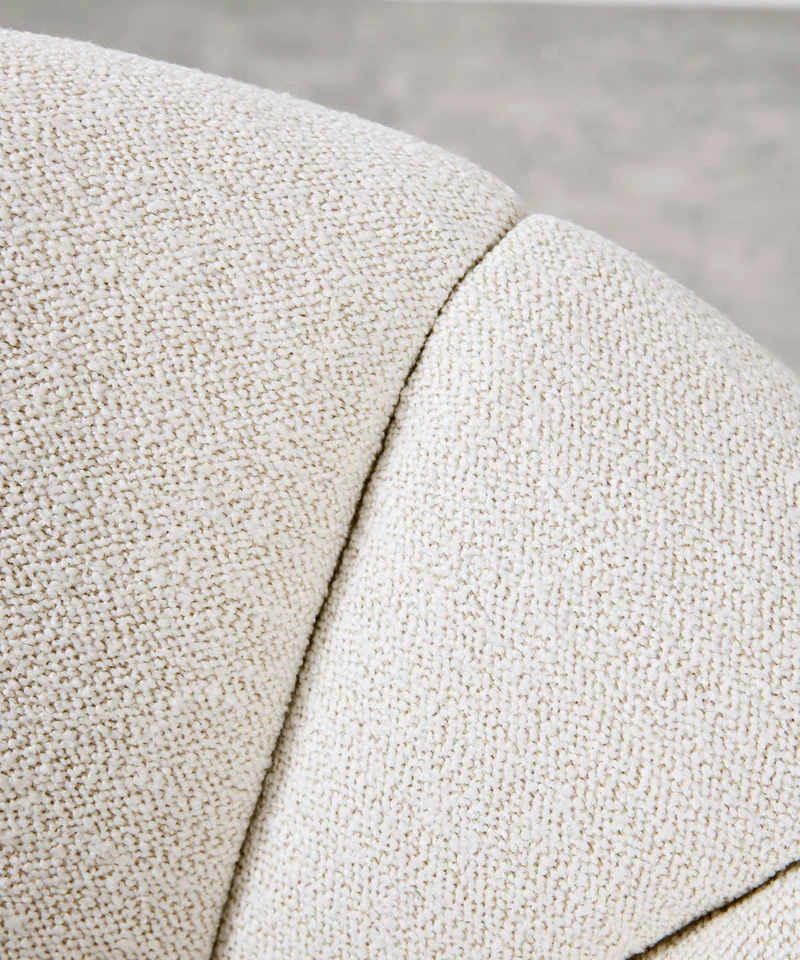 Sillón en Tela Boucle Cocoon