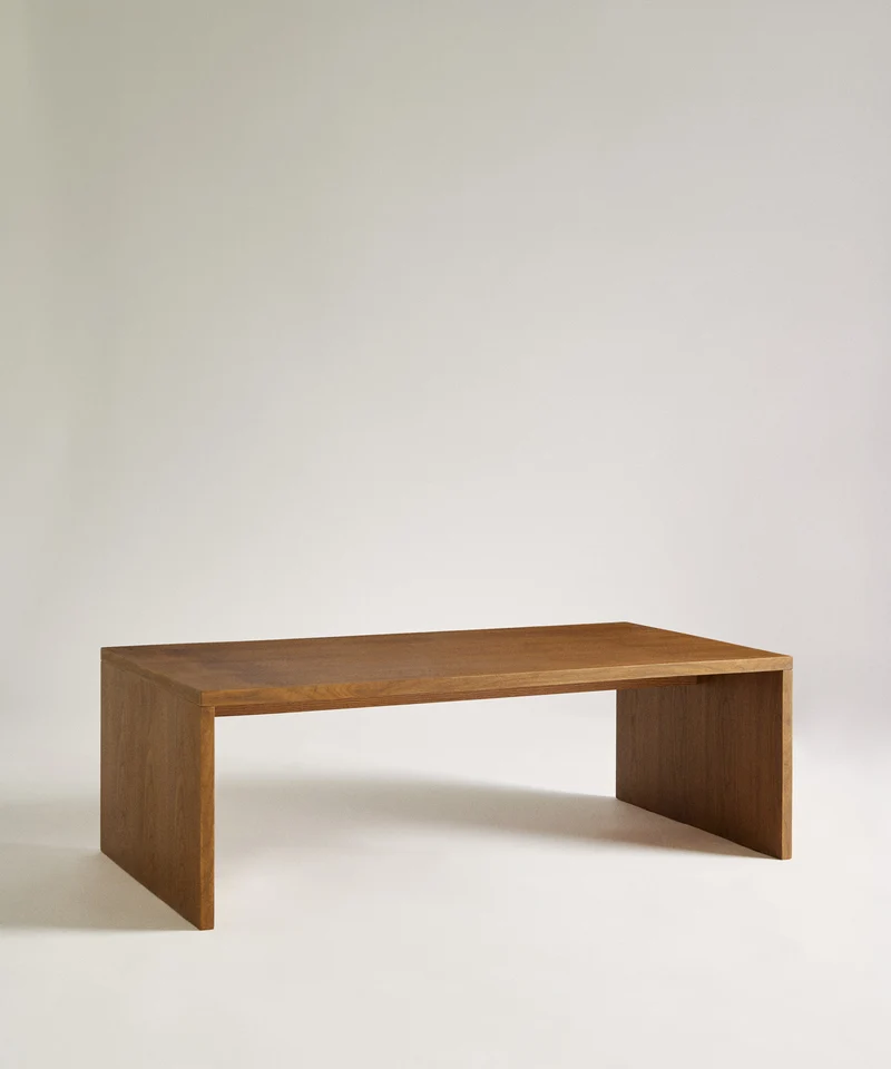 Mesa de Centro en Madera Nogal Lior
