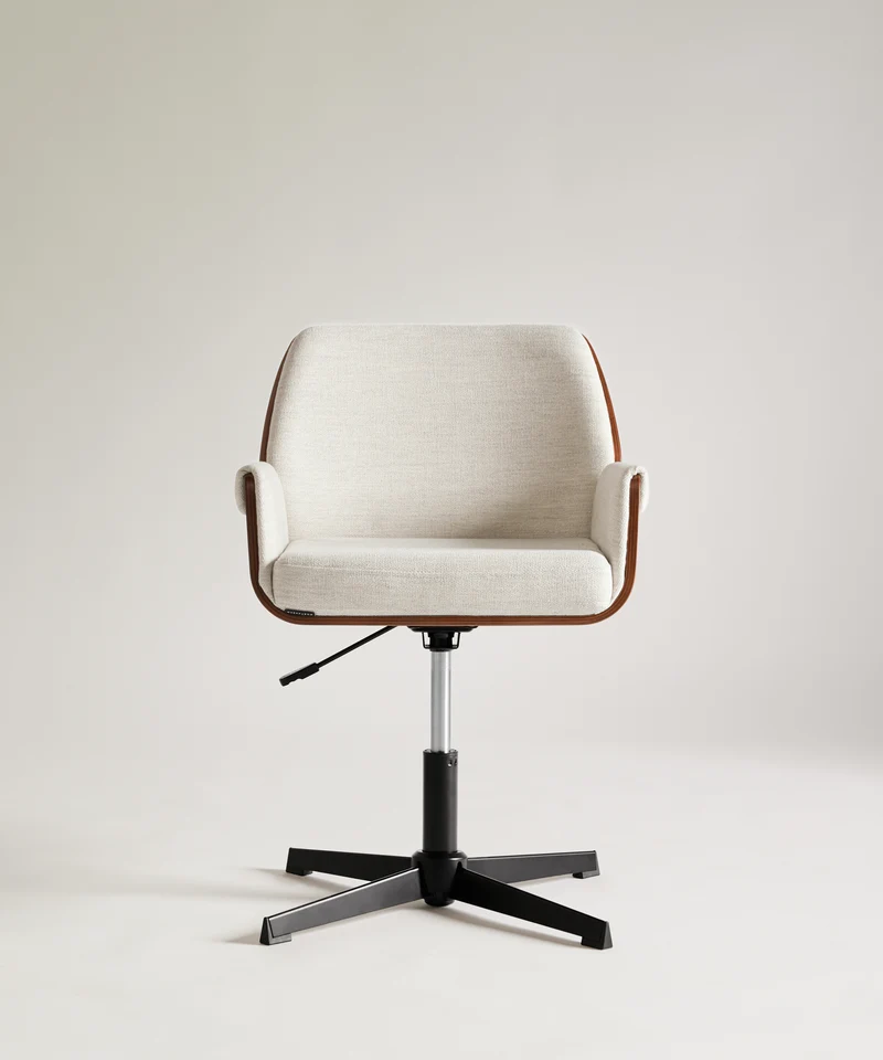 Silla de Escritorio en Madera Tapizada Frida