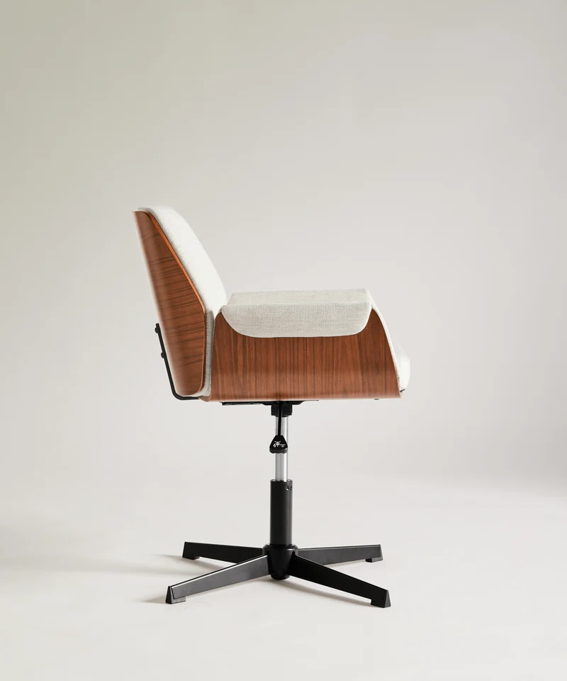 Silla de Escritorio en Madera Tapizada Frida